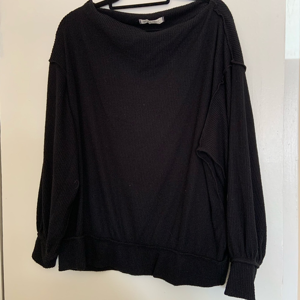 We The Free Oversized Off the Shoulder Sweater